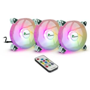 Inter-Tech Argus RGB-Fan Set RS-06 120x120x25