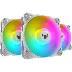 ASUS TUF Gaming TF120 ARGB-lüfter White Edition 3IN1 - Blanc