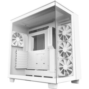 NZXT H9 Flow All White - Blanc